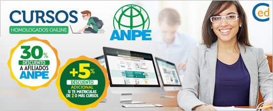 Descuento del 30% para Afiliados a ANPE y Familiares